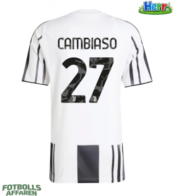 Juventus Andrea Cambiaso #27 Hemmatröja 2025-26 Kortärmad